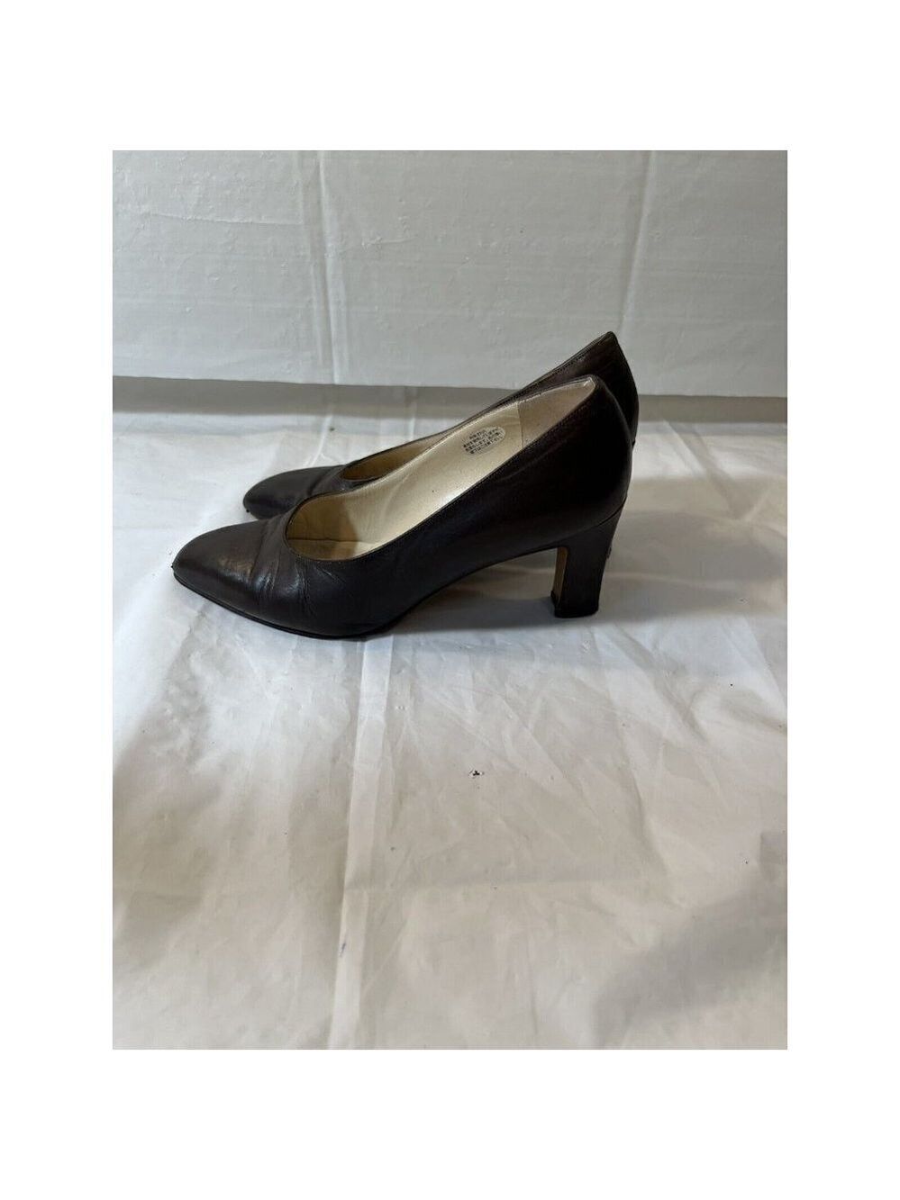 Bally Marggiore Leather pump brown Womens Size 5 - Picture 14 of 16